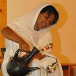 Wir laden Sie f&uuml;r eine &auml;thiopische Kaffeezeremonie ein.